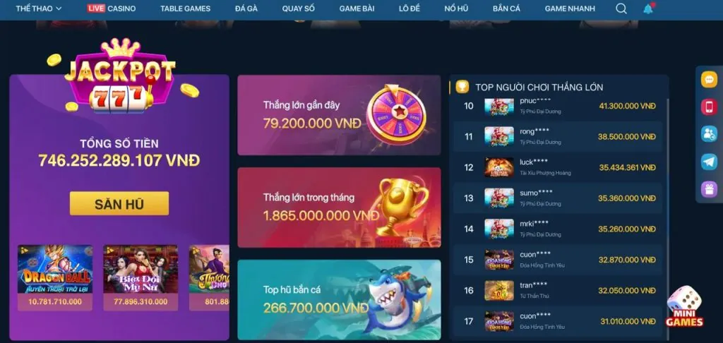 Ưu đãi Nổ Hũ độc quyền 18bet App